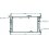 Radiatore acqua per OPEL ASTRA F dal 1991 al 1994