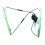 Alzacristallo elettrico 3 porte per PEUGEOT 206 dal 1998 al 2009 lato sinistro guidatore