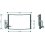 Condensatore per OPEL VECTRA B dal 1995 al 1999