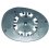Piastra specchio retrovisore per CITROEN C1 dal 2005 al 2009 lato destro passeggero