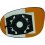 Piastra specchio retrovisore 09-09-01-12 per LANCIA MUSA dal 2007 al 2013 lato destro passeggero