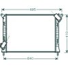 Radiatore acqua per MINI MINI dal 2001 al 2006