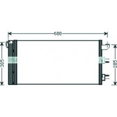 Condensatore per FIAT PANDA dal 2003 al 2011