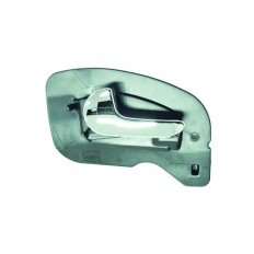 Maniglia apriporta interna anteriore argento per OPEL CORSA C dal 2003 al 2006 lato sinistro guidatore