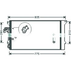 Condensatore per AUDI Q7 dal 2006 al 2009