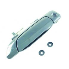 Maniglia esterna anteriore nera liscia per HONDA CIVIC dal 2001 al 2003 lato sinistro guidatore