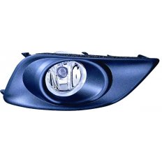 Fendinebbia con griglia per TOYOTA AVENSIS dal 2006 al 2009 lato sinistro guidatore