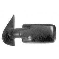 Retrovisore meccanico nero per FIAT TEMPRA dal 1989 al 1996 lato sinistro guidatore