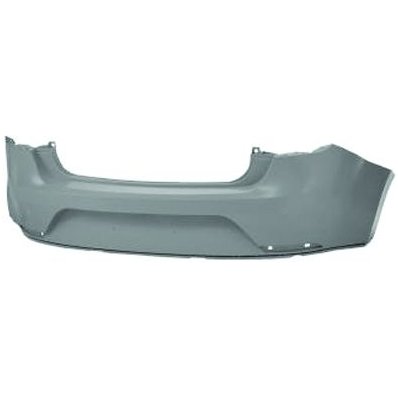 Paraurto posteriore verniciabile 3 porte per SEAT IBIZA dal 2008 al 2012 Codice OEM 6J3807421GRU