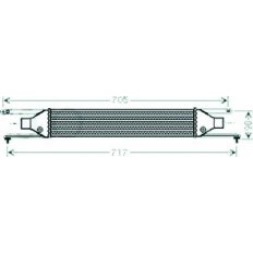 Intercooler per FIAT LINEA dal 2007 al 2010