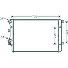 Radiatore acqua per AUDI A3 dal 2003 al 2005