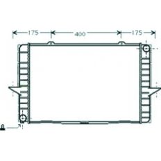 Radiatore acqua per VOLVO C70 dal 1997 al 2006