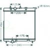 Radiatore acqua per PEUGEOT 207 dal 2006 al 2009