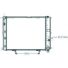 Radiatore acqua per MERCEDES-BENZ E dal 1993 al 1995