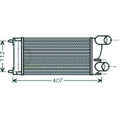 Intercooler per CITROEN BERLINGO dal 2003 al 2008