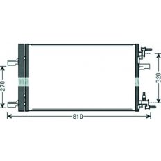 Condensatore per CHEVROLET - DAEWOO CRUZE dal 2009 al 2012