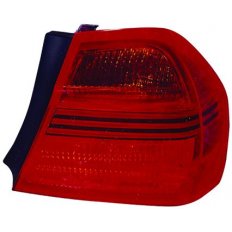 Fanale posteriore esterno rosso berlina per BMW 3 E90 dal 2005 al 2008 lato sinistro guidatore