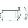 Radiatore acqua per FIAT PUNTO dal 1999 al 2003