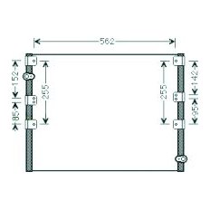 Condensatore per TOYOTA LAND CRUISER dal 1996 al 2002