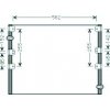 Condensatore per TOYOTA LAND CRUISER dal 1996 al 2002