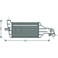 Intercooler per OPEL ZAFIRA dal 1998 al 2005