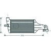 Intercooler per OPEL ZAFIRA dal 1998 al 2005