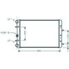 Radiatore acqua per SKODA FABIA dal 1999 al 2004