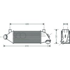 Intercooler per FORD TRANSIT dal 2000 al 2006