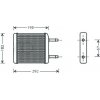 Scambiatore di calore per CHEVROLET - DAEWOO MATIZ dal 1998 al 2000