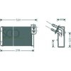 Scambiatore di calore per RENAULT CLIO dal 1990 al 1994