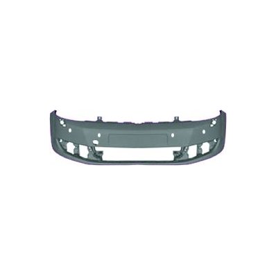 Paraurto anteriore verniciabile con fori lavafari e fori sensore per VOLKSWAGEN GOLF PLUS dal 2009 al 2014 Codice OEM 5M0807217AEGRU