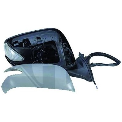 Retrovisore elettrico verniciabile abbattibile per HONDA JAZZ dal 2008 al 2011 lato destro passeggero Codice OEM 76208TF0G21