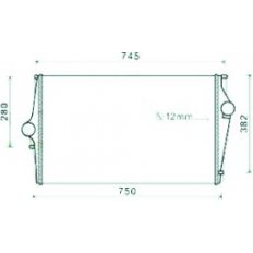 Intercooler per VOLVO XC90 dal 2006 al 2014