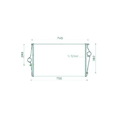 Intercooler per VOLVO XC90 dal 2006 al 2014 Codice OEM 31274553