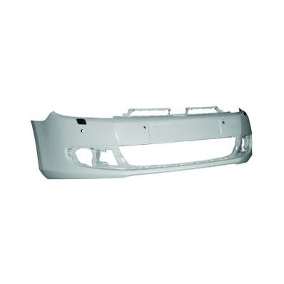 Paraurto anteriore verniciabile con fori lavafari e fori sensore per VOLKSWAGEN GOLF  VI dal 2008 al 2012 Codice OEM 5K0807217BGRU