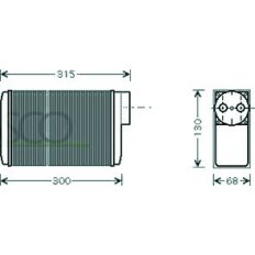 Scambiatore di calore per SKODA FELICIA dal 1998 al 2001