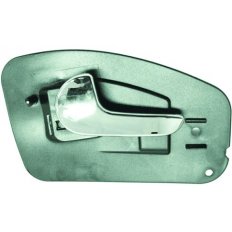 Maniglia apriporta interna posteriore cromata per OPEL CORSA C dal 2003 al 2006 lato sinistro guidatore