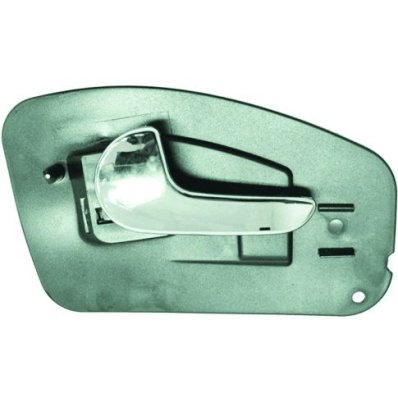 Maniglia apriporta interna posteriore cromata per OPEL CORSA C dal 2000 al 2003 lato sinistro guidatore Codice OEM 136613