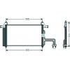 Condensatore per FIAT STILO dal 2001 al 2010