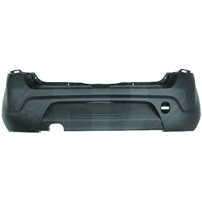 Paraurto posteriore verniciabile per DACIA SANDERO dal 2007 al 2012 Codice OEM 8200735456