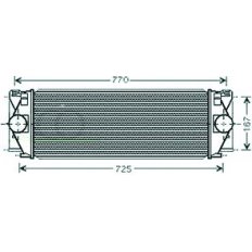 Intercooler per MERCEDES-BENZ SPRINTER dal 2006 al 2013