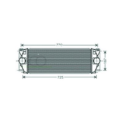 Intercooler per MERCEDES-BENZ SPRINTER dal 2006 al 2013 Codice OEM A9065010101