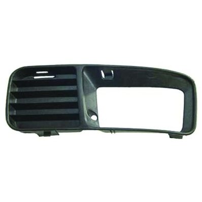 Griglia laterale paraurto con foro fendinebbia per VOLKSWAGEN CADDY dal 1995 al 2004 lato destro passeggero Codice OEM 6K5853666