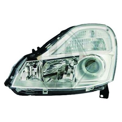 Proiettore con fendinebbia per RENAULT MODUS dal 2008 al 2013 lato sinistro guidatore Codice OEM 7701069720/
043668