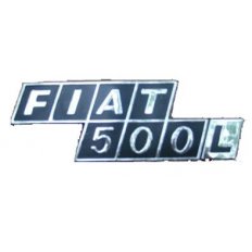 Sigla posteriore per FIAT 500 dal 1965 al 1975