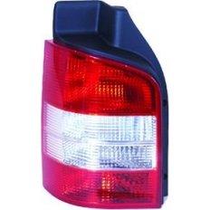 Fanale posteriore 1 porta bianco - rosso per VOLKSWAGEN TRANSPORTER T5 dal 2009 al 2015 lato sinistro guidatore