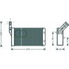 Scambiatore di calore per CITROEN BERLINGO dal 2003 al 2008