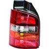 Fanale posteriore 2 porte arancio - rosso fondo nero per VOLKSWAGEN TRANSPORTER T5 dal 2003 al 2009 lato sinistro guidatore