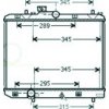 Radiatore acqua per SUZUKI SPLASH dal 2008 al 2012