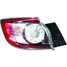 Fanale posteriore esterno 5 porte led per MAZDA 3 dal 2009 al 2013 lato sinistro guidatore